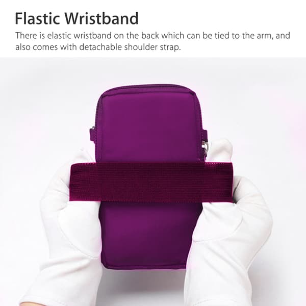 Skulderveske til mobil Purple