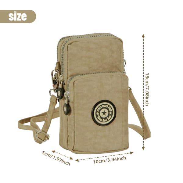 Axelväskor crossbody-väska Beige