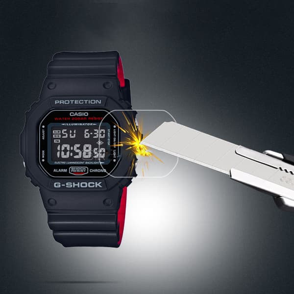 Skärmskydd i Härdat Glas, 2-pack Casio GW-B5600