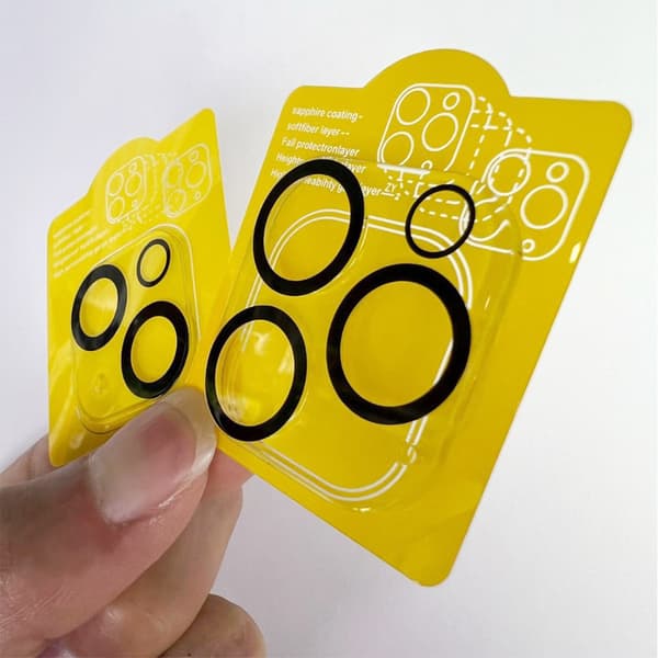 3-pack kameraskydd härdat glas iPhone 15 Pro Max