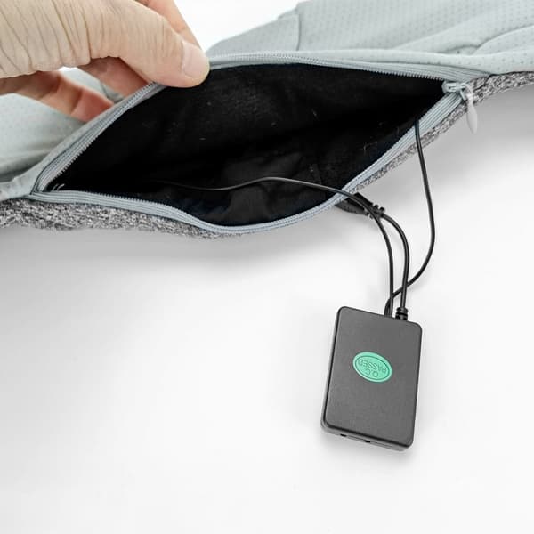 Bluetooth pandebånd/sovemaske Sovehøretelefoner Grey