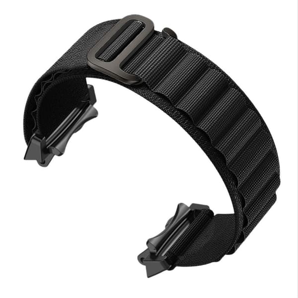 Kompatibel med nylonögla för Amazfit T-Rex 2 Black