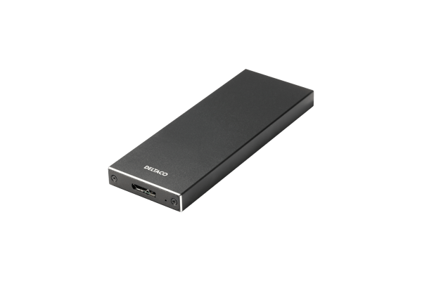 External M.2 Enclosure, B-Key, B&M-Key, USB 3.1 Gen 1, SATA