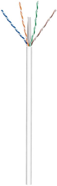 CAT 6 patchkabel, U/UTP, vit
