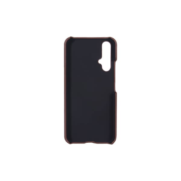 Mobilskal Läder Svart - Huawei Nova 5T