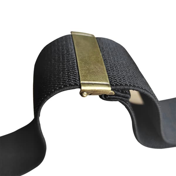 Elastiske seler med krydset ryg Black
