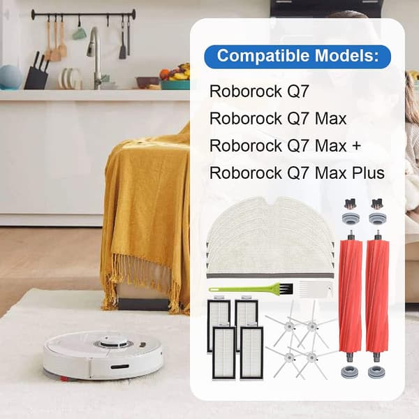 Reservedeler til robotstøvsuger Xiaomi Roborock Q7 / Q7 Max / Max Plus