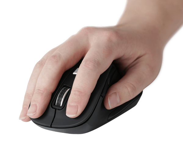 OFFICE Wireless Mouse right handed silent clicks adjust DPI