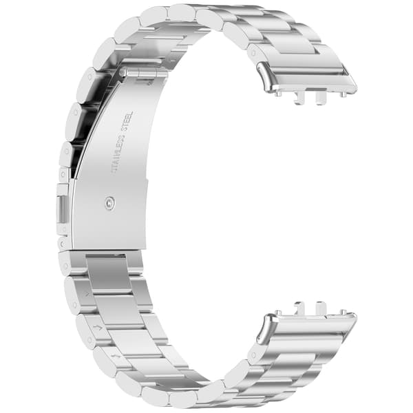 Urrem i rustfrit stål til Samsung Galaxy Fit 3 Silver