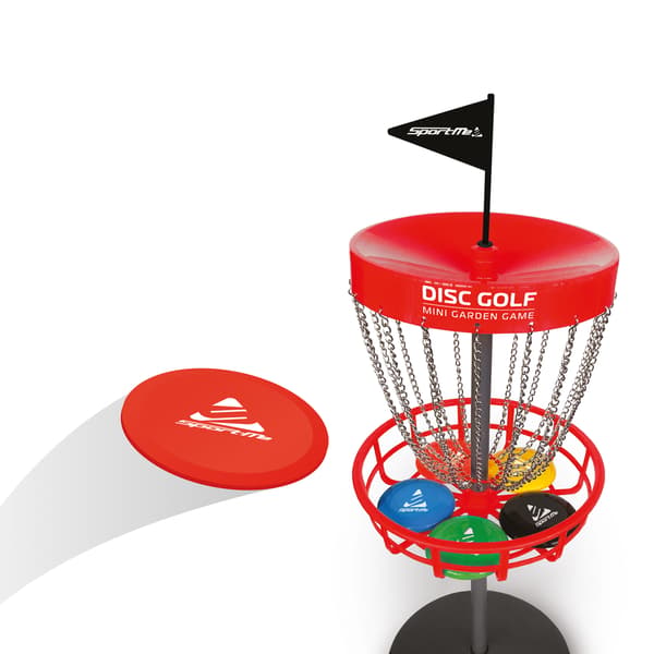 Frisbeegolfsetti korilla