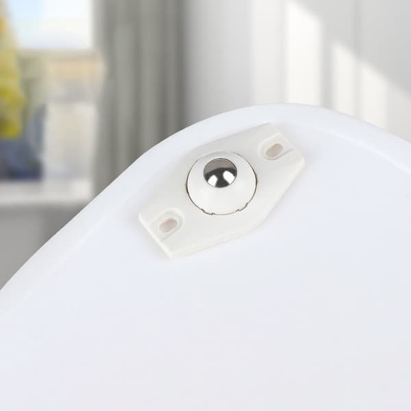 Självhäftande Glidhjul - Möbelrullar 4-pack White
