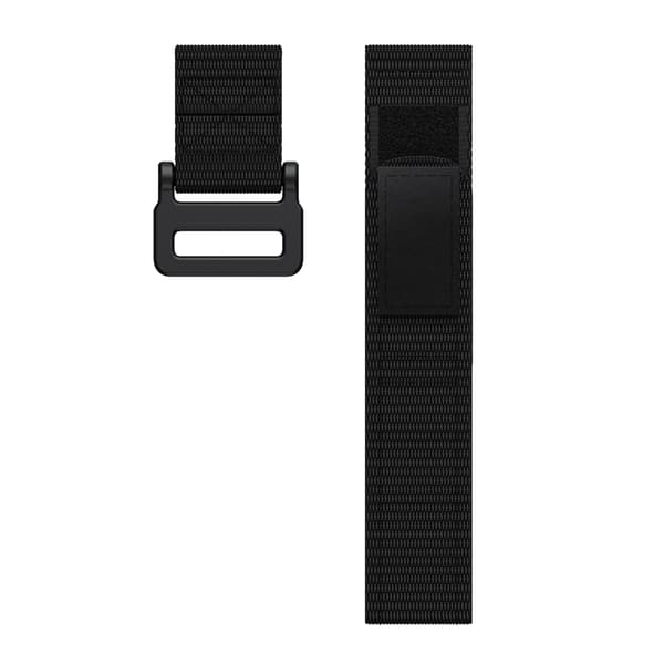 Urrem 22 mm til Garmin Fenix 5/6/7 Forerunner Approach Nylon Black