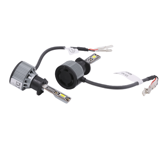 Bil LED Frontlykter Pærer 2-Pack Grey H1