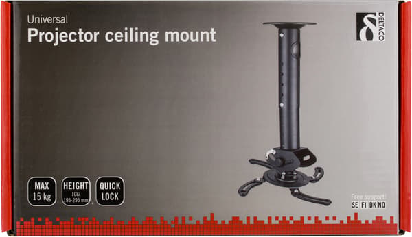 Ceiling mount projector max15kg 302-402mm adjust height