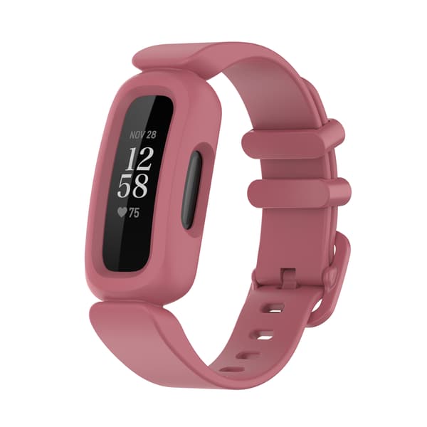 Silikone urrem til Fitbit Inspire 2, Fitbit Ace 3 Red