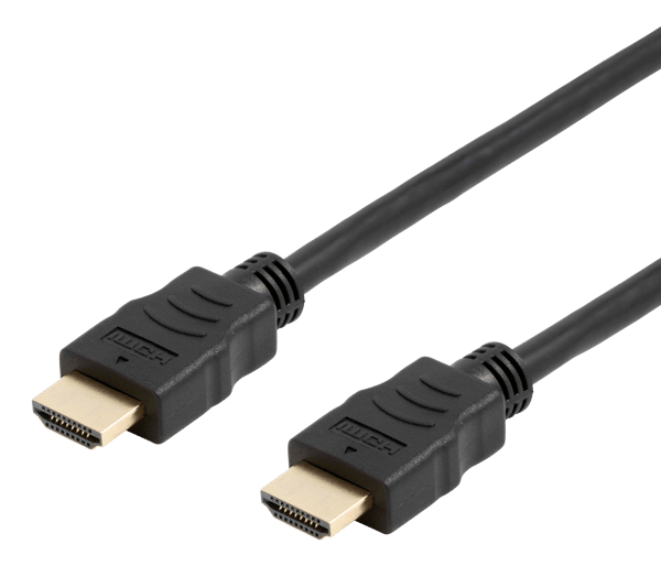 Flexible HDMI cable, 4K UltraHD at 30Hz, 5m, black