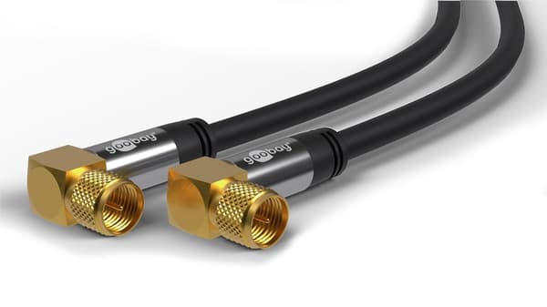 SAT-antennekabel (135 dB), 4x skjermet