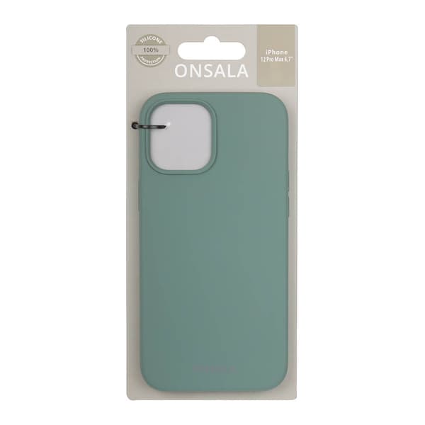 Mobilskal Silikon Pine Green - iPhone 12 Pro Max