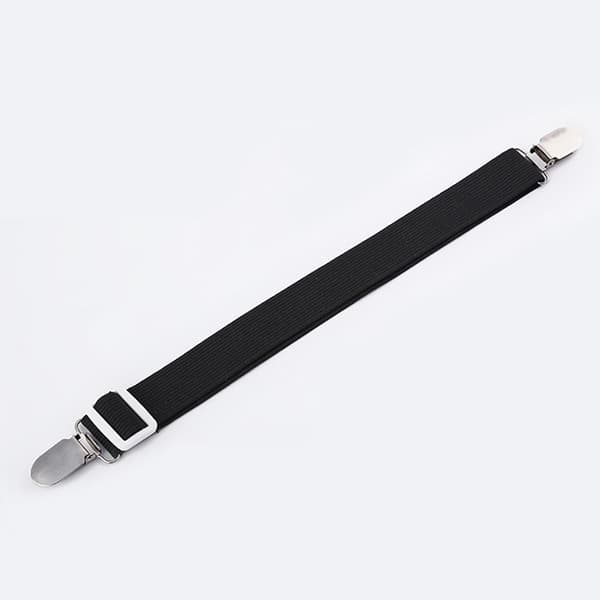 4 st Elastiska halkfria remmar Black
