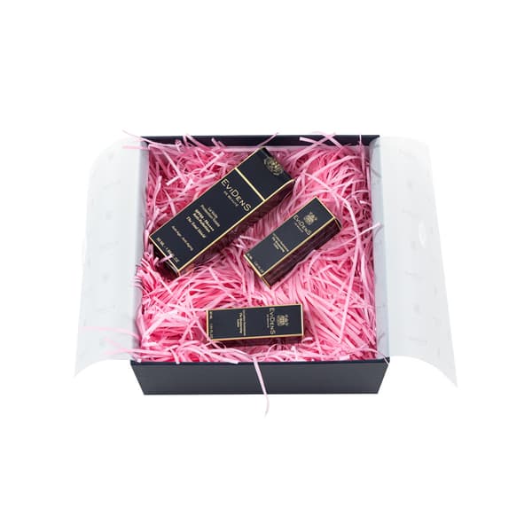Rosa strimlat papper - 200g presentförpackningsfyllning Pink