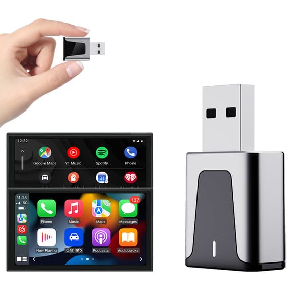 Langaton CarPlay & Android Auto -sovitin autoihin
