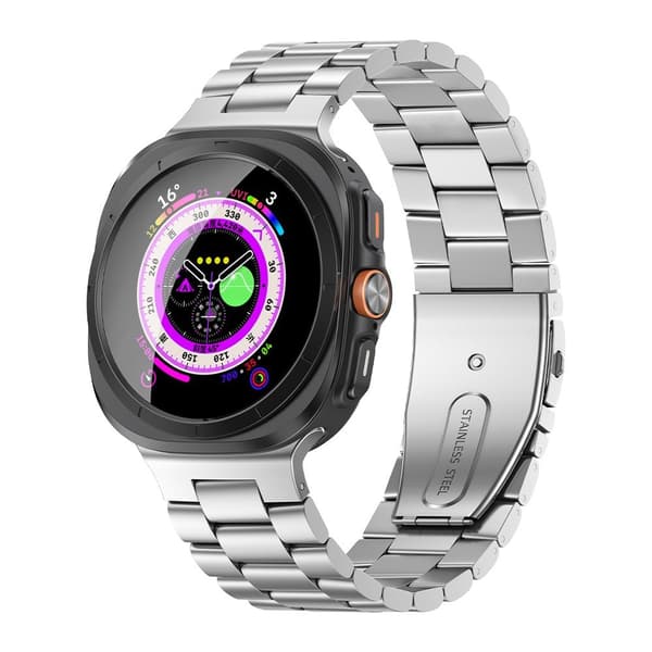 Rustfrit stålrem til Samsung Galaxy Watch 8 Silver