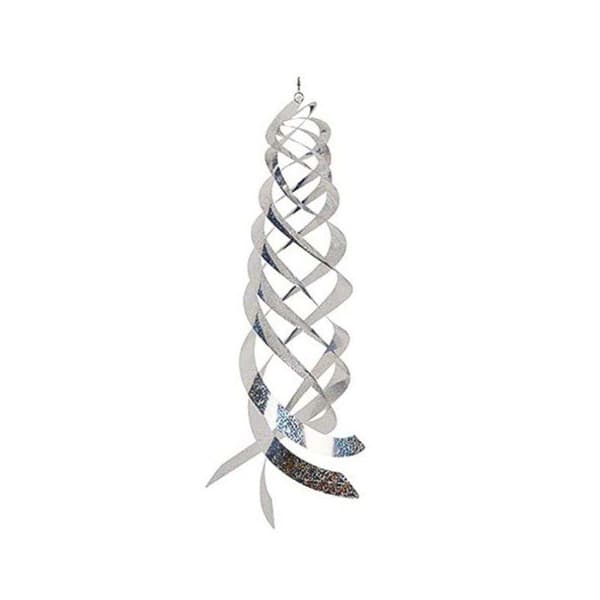 Reflekterende fugleskræmsel spiral Silver