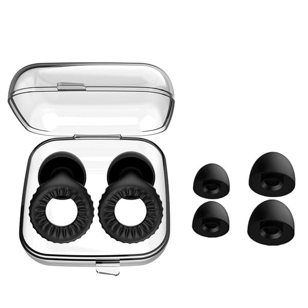 Brusreducerande öronproppar Black