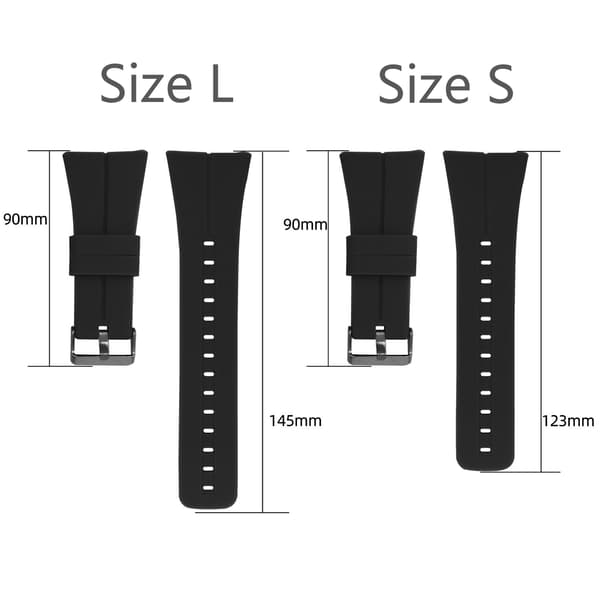 Klockarmband Black Polar M400/M430 S