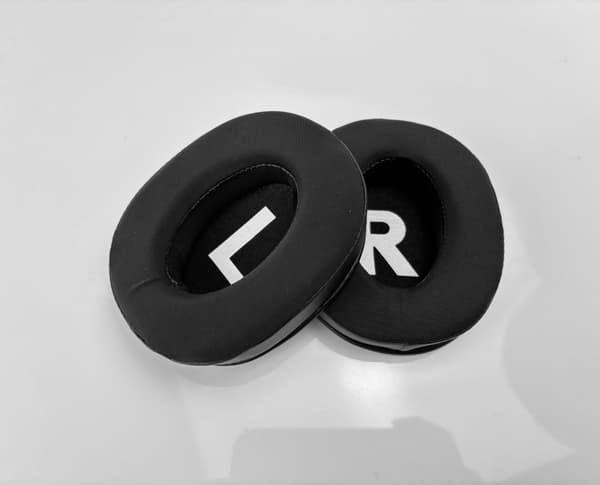 Sort Gel Ørepuder til Logitech G PRO X - Sæt med 2