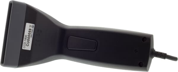 Bar code reader with CCD technology, 80mm range, USB power