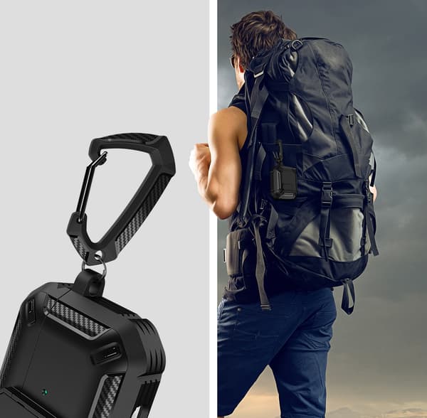 Skyddsfodral för AirPods Pro 2 Black