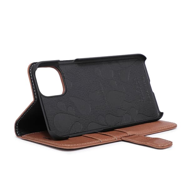 COLLECTION Wallet Læder Brun iPhone 11 PRO MAX