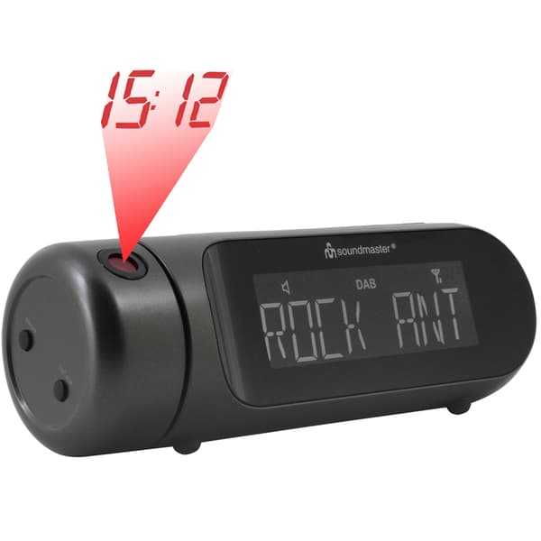 Clockradio Projektion DAB+/FM-RDS UR6700AN Sort