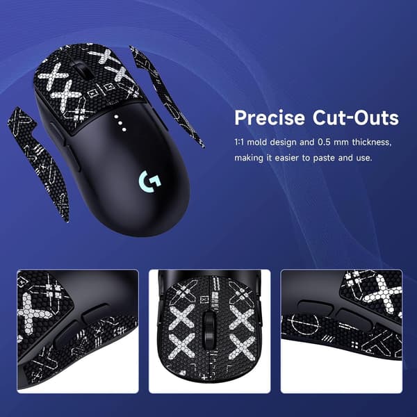 Forbedret grepsmuseklistremerker for Logitech MX Vertical
