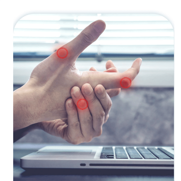 Justerbar Finger Splint Brace (2-pack)