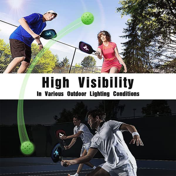 40-håls pickleballs för utomhusträning 4-pack Blue