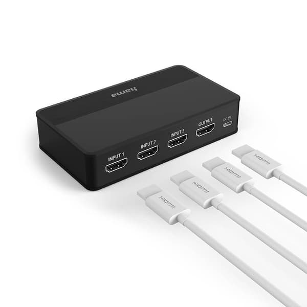 Switcher HDMI 3x1 4K
