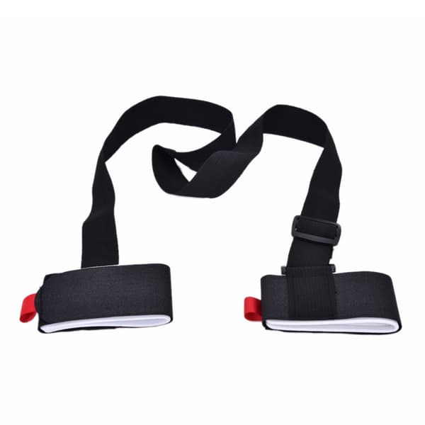 Justerbar ski- og stangholder Black