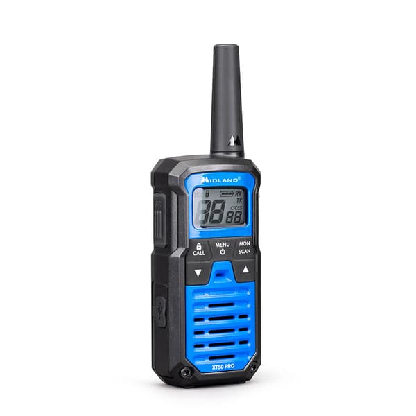 Walkie Talkie XT50 Pro Duo Sort/Blå