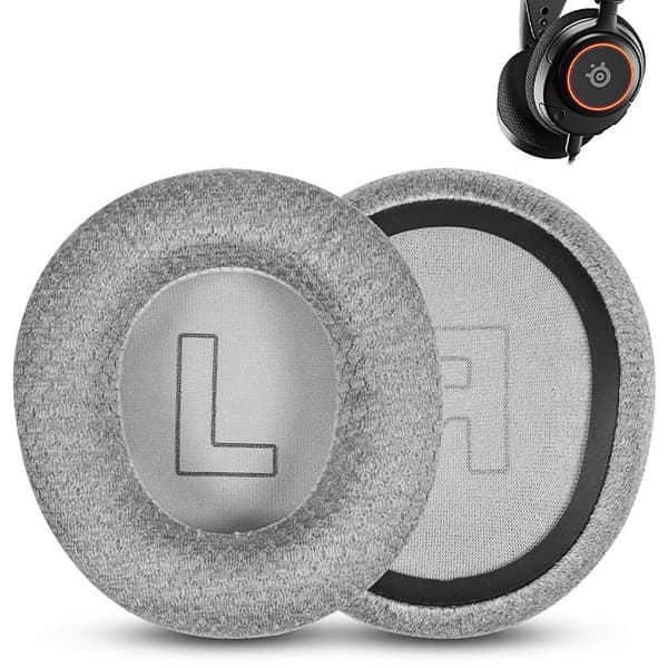 Utskiftbare øreputer for SteelSeries Arctis Nova Pro hodetelefoner Grey