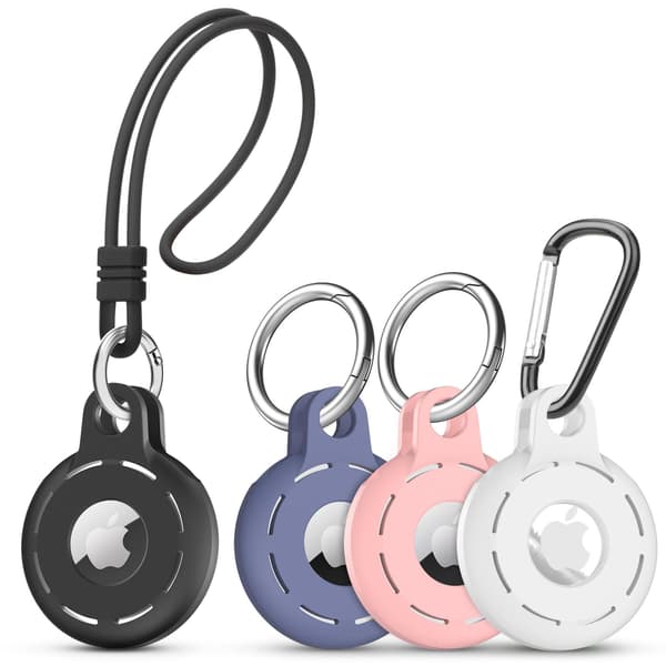Silikone AirTags-etui til Apple AirTag Tracker MultiColor 4-Pack