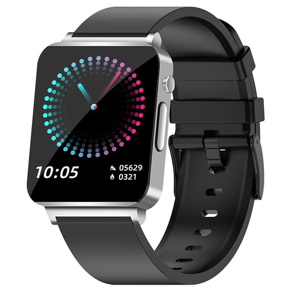 Smartklokke med EKG, puls, søvnmonitor Black
