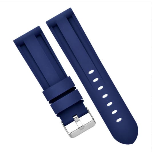 Silikone urrem til Panerai Luminor Marina Blue 24 mm
