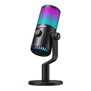 Gamingmikrofon Maono DM30RGB (sort)