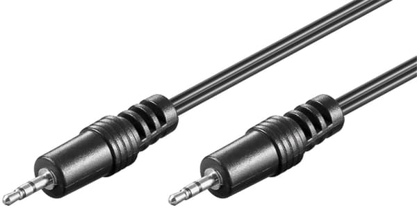Audioliitäntäkaapeli AUX, 2,5 mm stereo