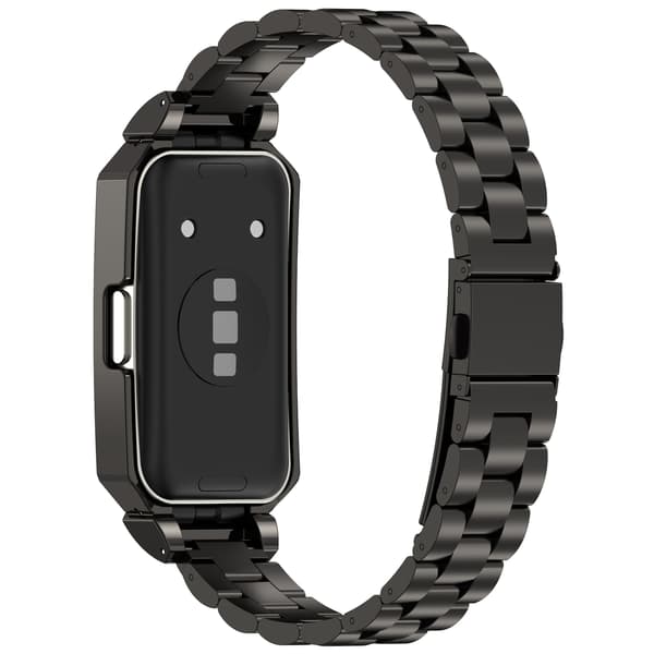 Rustfrit stålrem til Huawei Band 10/9/8 Silver