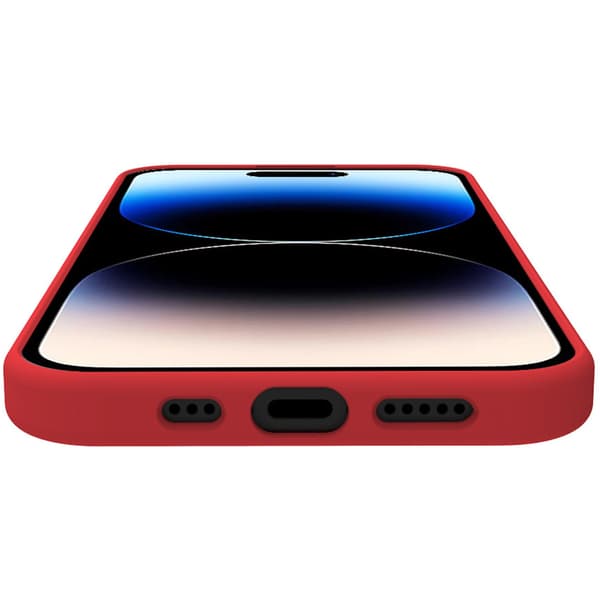 Cromo Soft gummi cover iPhone 15 Pro Red