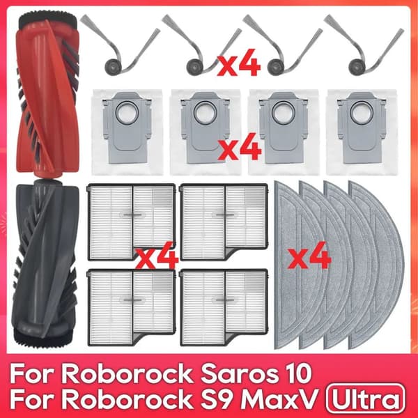 Roborock Saros 10/S9 MaxV Ultra Udskiftningssæt