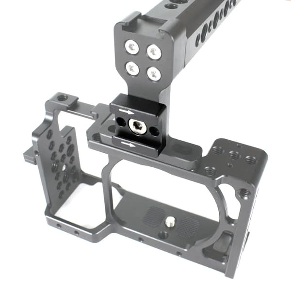 Cold Shoe Mount Adapter Cold Shoe Extender til kamera Black